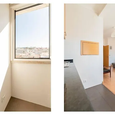 Bright Flat For 4 In Central 4mins To Anjos Station Lisboa