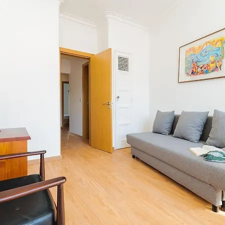 Apartman Bright Flat For 4 In Central 4mins To Anjos Station